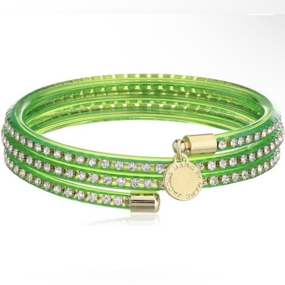 Marc Jacobs Jewelry - Marc Jacobs Green Silicone Bracelet
